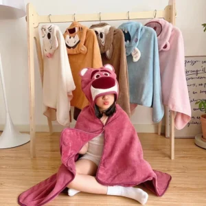 Cute Baby Hooded Bath Towel