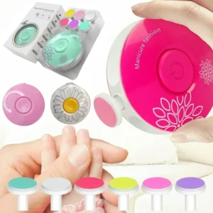 Electric Baby Nail Trimmer Kid Nail Polisher Tool Baby Nail Clipper Cutter for Newborn Baby Hygiene Kit Infant Manicure Scissors