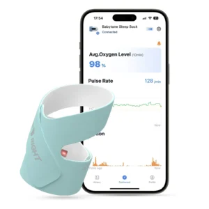 2025/ BabyO2 Wearable Foot with Bluetooth Baby Sleep Pulse Oximeters Pediatric