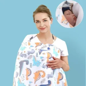 Maternity Nursing Cover Scarf, Baby Stroller,Car Seat Cover,Lightweight & Breathable Nursing Apron for Breastfeeding